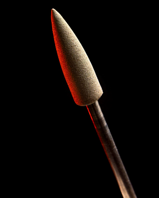 Шлифовальный инструмент в форме пули для обработки диоксида циркония и керамики